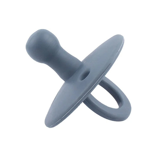 Tétine en Silicone pour bébé sans BPA Bleu Gris