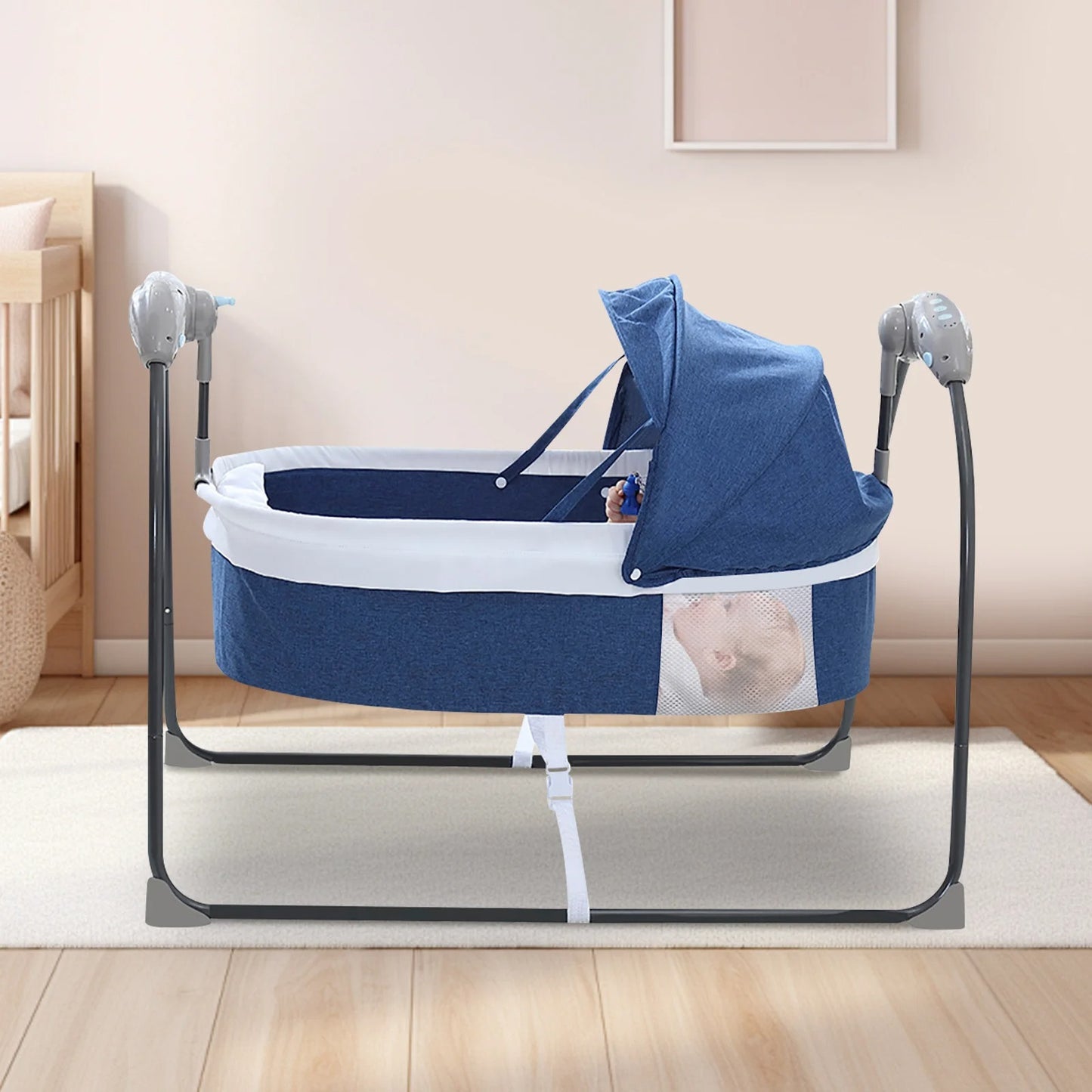 Berceau électrique pliable pour bébé