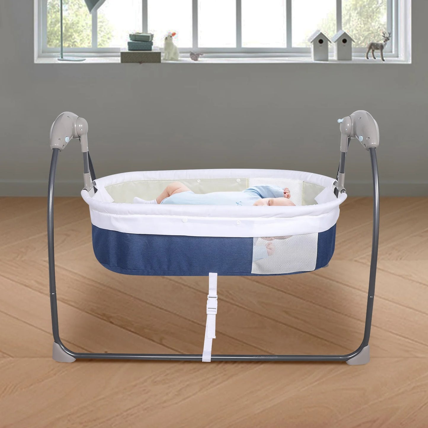 Berceau électrique pliable pour bébé