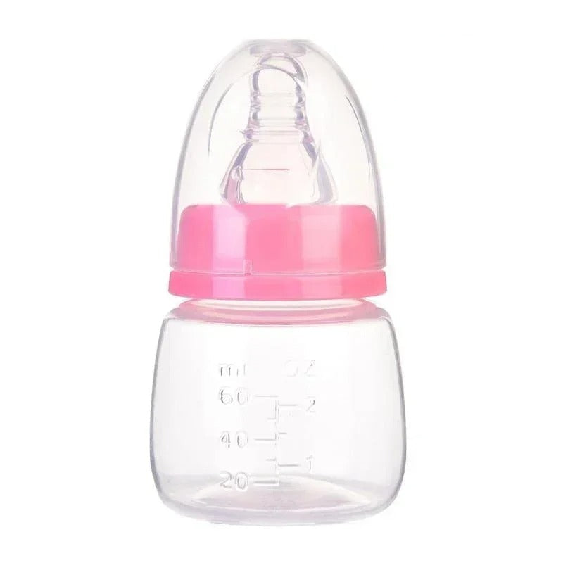 Biberon 60 ml en plastique PP sans BPA pour bébé Rose