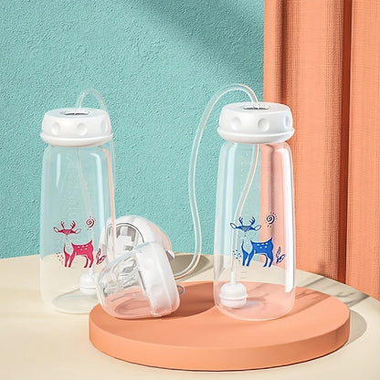 Biberon mains libres en PP de 5oz/150ml Bleu